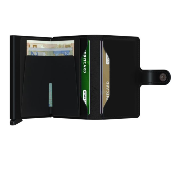 Lederwaren Secrid Wallet Miniwallet Matte Black 