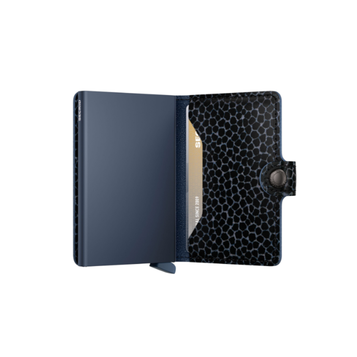 Lederwaren SECRID WALLET MINIWALLET GIRAFFINA BLUE 