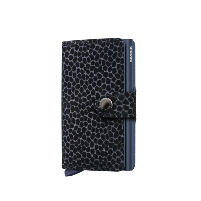 Lederwaren SECRID WALLET MINIWALLET GIRAFFINA BLUE 