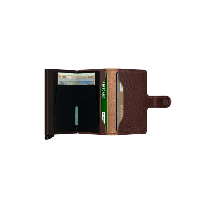 Lederwaren Secrid wallet miniwallet Veg Espresso-Brown 