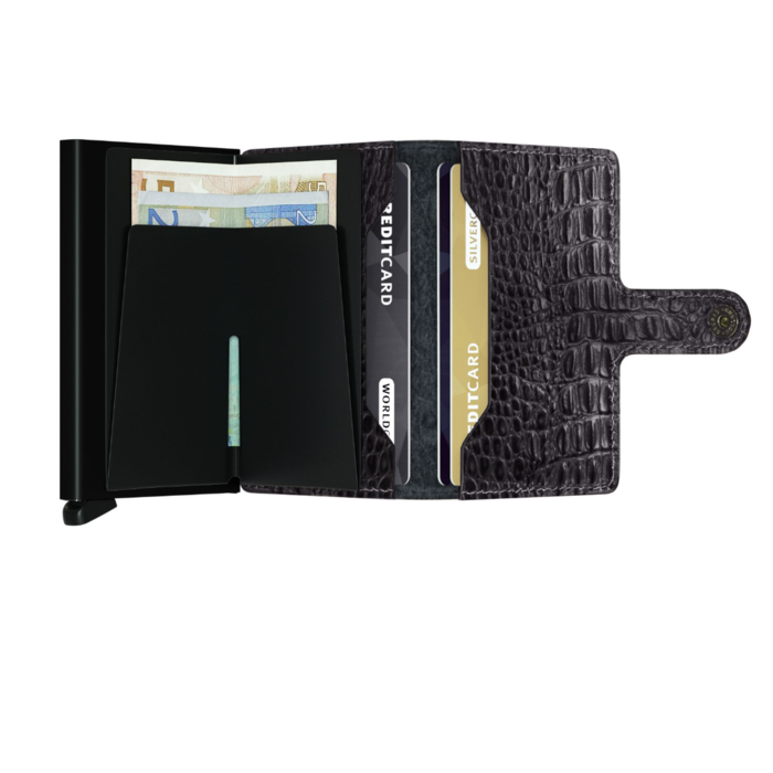 Lederwaren secrid wallet MINIWALLET NILE BLACK 