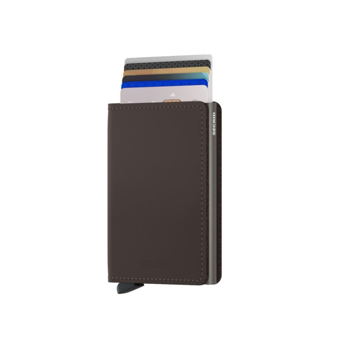 Lederwaren SECRID WALLET SLIMWALLET MATTE TRUFFLE 