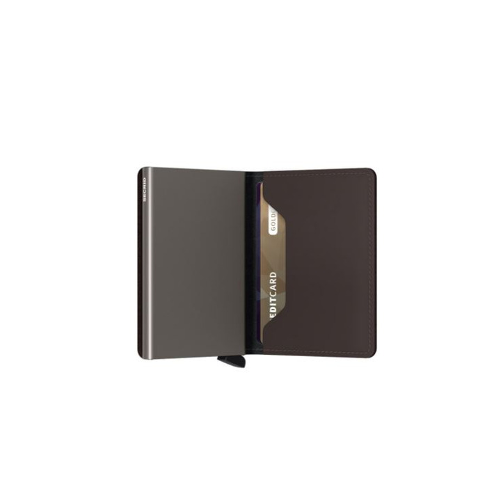 Lederwaren SECRID WALLET SLIMWALLET MATTE TRUFFLE 