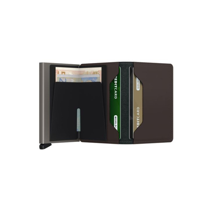 Lederwaren SECRID WALLET SLIMWALLET MATTE TRUFFLE 