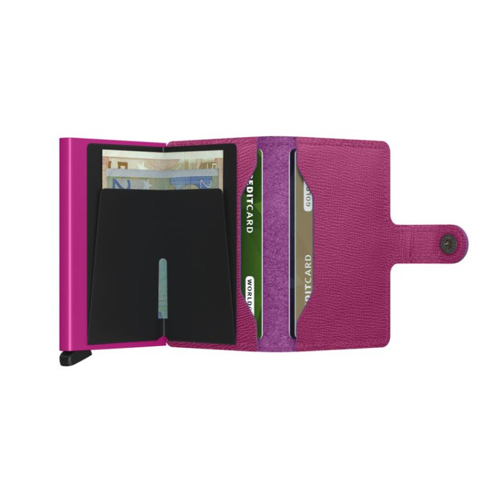 Lederwaren SECRID WALLET MINIWALLET CRISPLE FUCHSIA 