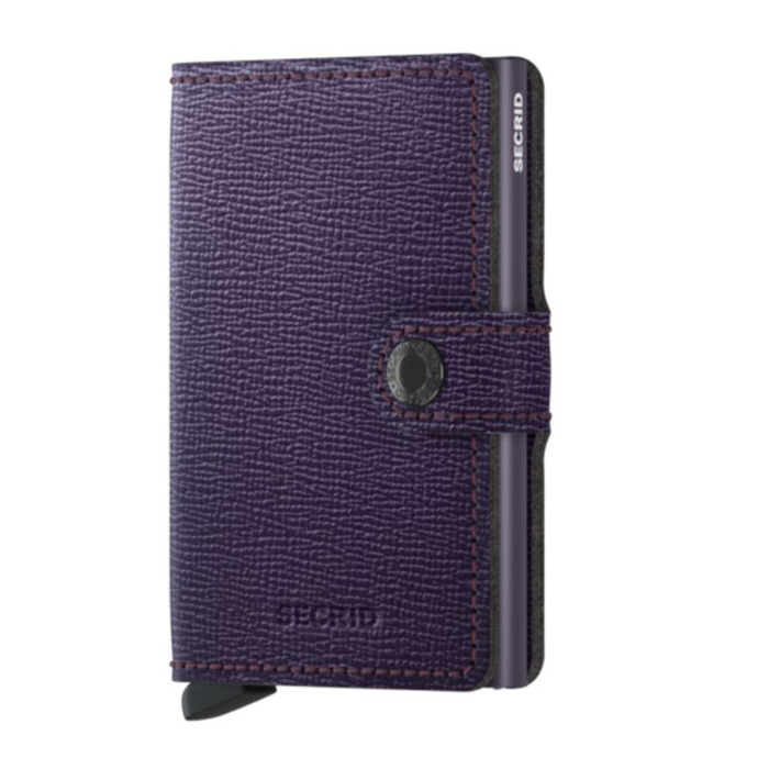 Lederwaren SECRID WALLET MINIWALLET CRISPLE PURPLE 