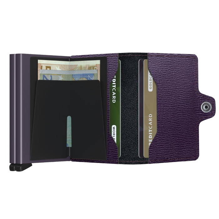 Lederwaren SECRID WALLET TWINWALLET CRISPLE PURPLE 