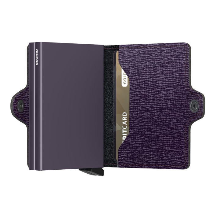 Lederwaren SECRID WALLET TWINWALLET CRISPLE PURPLE 