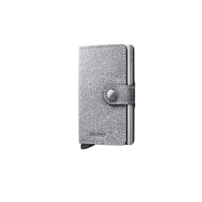 Lederwaren SECRID WALLET MINIWALLET M-GLITTER SILVER 