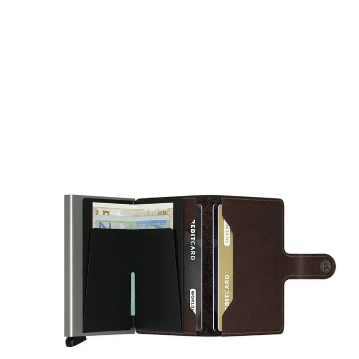 Lederwaren MINIWALLET ORIGINAL DARK BROWN 