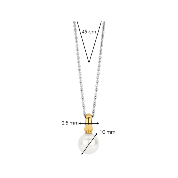 Juweel Ti Sento collier 6835YP 