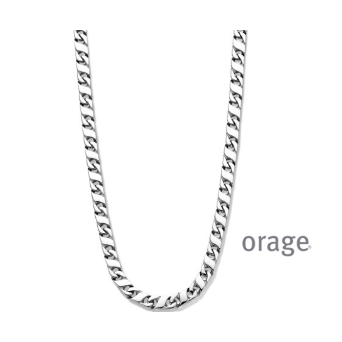 Juweel ORAGE KETTING STAAL BA186 