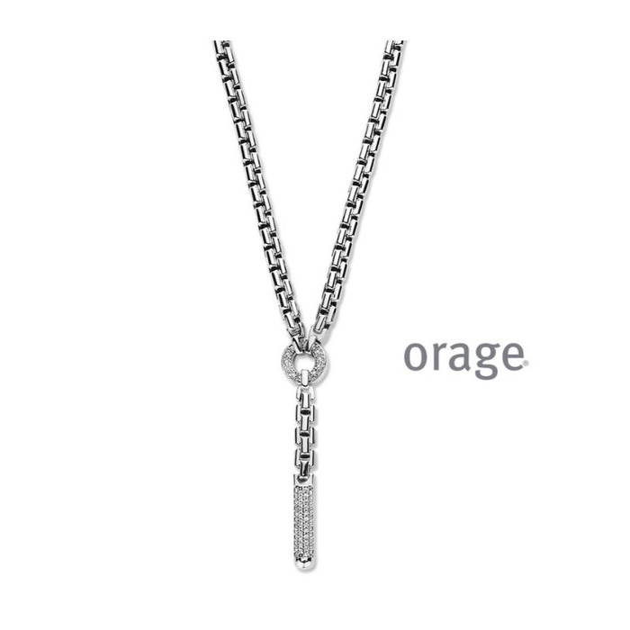 Juweel ORAGE COLLIER ZILVER BA019 