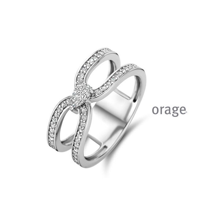 Juweel ORAGE RING ZILVER BA063 