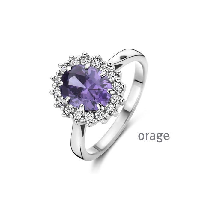 Juweel ORAGE RING ZILVER BA068 