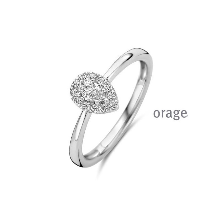 Juweel ORAGE RING ZILVER BA108 