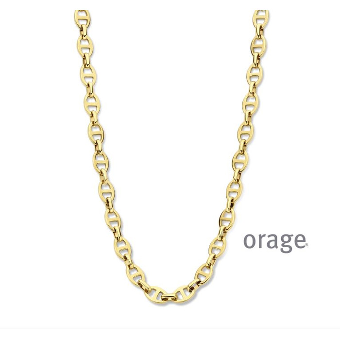 Juweel ORAGE COLLIER STAAL GEEL BA136 