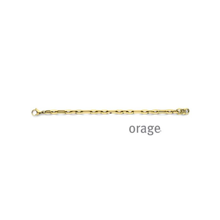 Juweel ORAGE ARMBAND STAAL GEEL BA150 