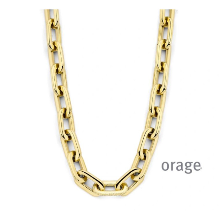 Juweel ORAGE COLLIER STAAL GEEL BA158 