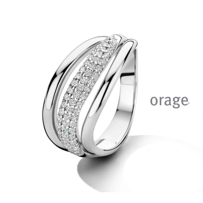 Juweel ORAGE RING ZILVER BA196 