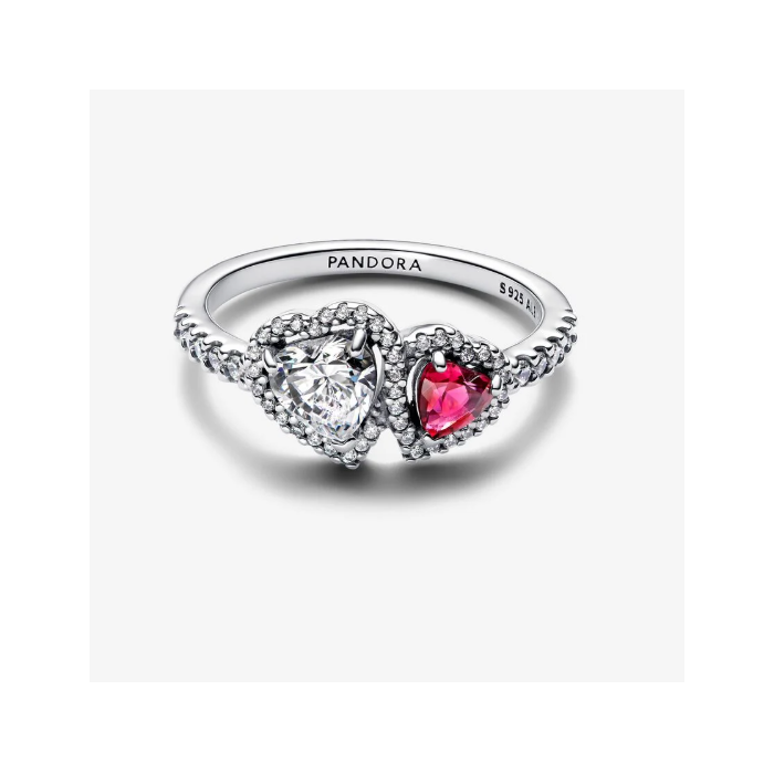 Juweel PANDORA 193662C01 HEART RING 