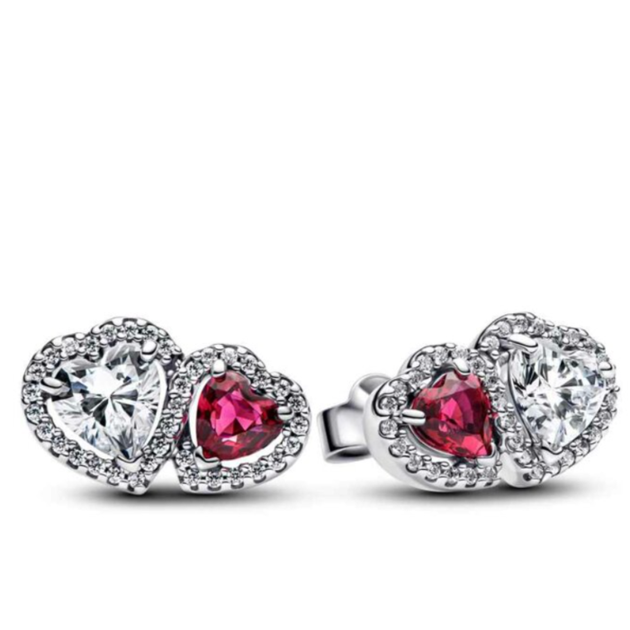 Juweel PANDORA 293633C01 HEART STUDS 