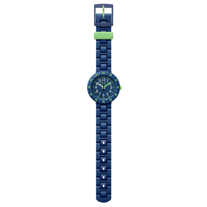 Horloge FLIK FLAK SOLO DARK BLUE FCSP086