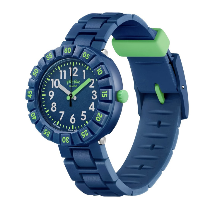 Horloge FLIK FLAK SOLO DARK BLUE FCSP086