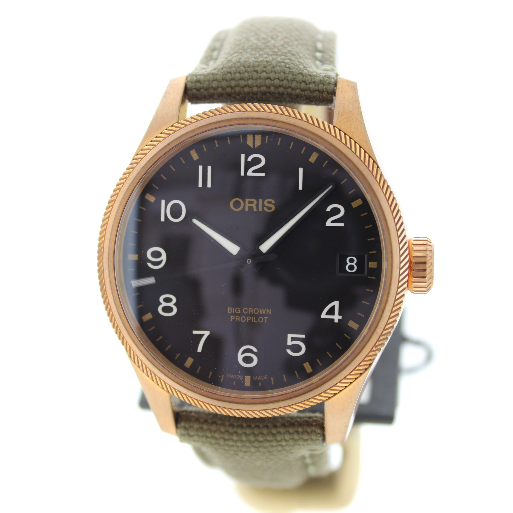 Deze Oris BC ProPilot Big Date 01751 7761 3164 horloge is online